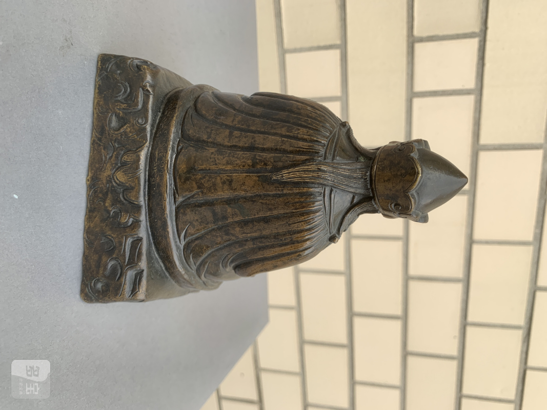 A BRONZE FIGURE OF PADMASAMBHAVA - 图8